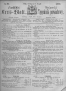 Fraust&auml;dter Kreisblatt. 1872.08.09 Nr32
