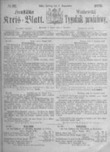 Fraust&auml;dter Kreisblatt. 1872.09.06 Nr36