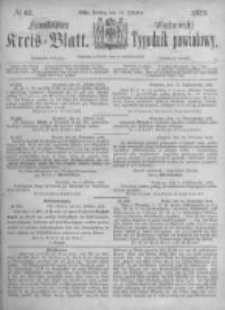 Fraust&auml;dter Kreisblatt. 1872.10.18 Nr42