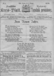 Fraust&auml;dter Kreisblatt. 1873.01.03 Nr1