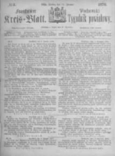 Fraust&auml;dter Kreisblatt. 1873.01.17 Nr3
