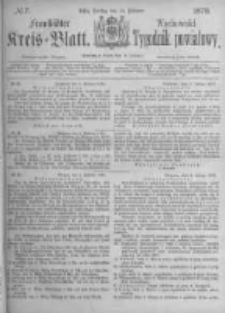 Fraust&auml;dter Kreisblatt. 1873.02.14 Nr7