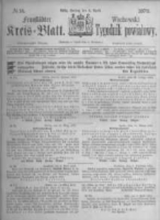 Fraust&auml;dter Kreisblatt. 1873.04.04 Nr14