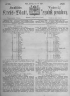 Fraust&auml;dter Kreisblatt. 1873.05.23 Nr21