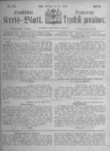 Fraust&auml;dter Kreisblatt. 1873.06.20 Nr25