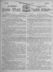 Fraust&auml;dter Kreisblatt. 1873.08.22 Nr34