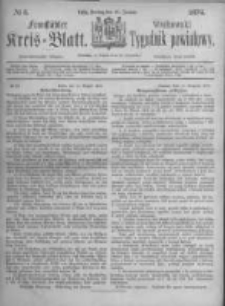 Fraust&auml;dter Kreisblatt. 1874.01.30 Nr5