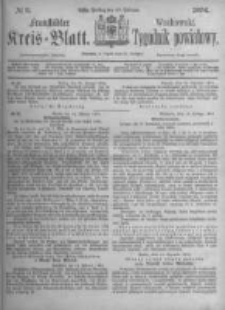 Fraust&auml;dter Kreisblatt. 1874.02.20 Nr8
