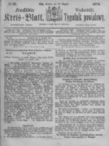 Fraust&auml;dter Kreisblatt. 1874.08.28 Nr35