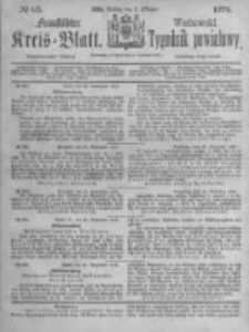 Fraust&auml;dter Kreisblatt. 1874.10.02 Nr40