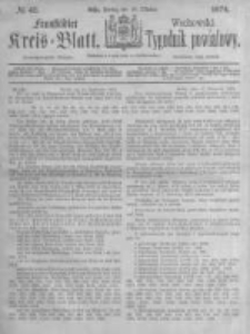 Fraust&auml;dter Kreisblatt. 1874.10.16 Nr42
