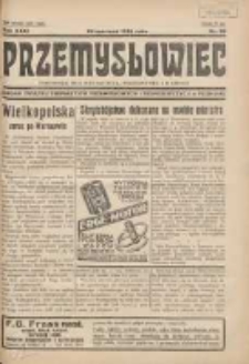 Przemysłowiec: tygodnik dla polskiego rzemiosła, przemysłu i handlu: organ Związku Towarzystw Przemysłowych 1934.06.24 R.31 Nr25