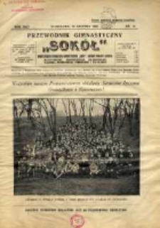 Przewodnik Gimnastyczny "Sok&oacute;ł": organ Związku Towarzystw Gimnastycznych "Sok&oacute;ł" Zarządu Związku Dzielnic: Małopolskiej, Mazowieckiej, Krakowskiej, Śląskiej, Poznańskiej, Pomorskiej i we Francji 1925.12 R.42 Nr13