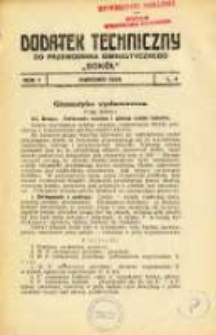 Dodatek Techniczny do Przewodnika Gimnastycznego "Sokół" 1925.04 R.1 L.4