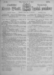 Fraust&auml;dter Kreisblatt. 1872.04.12 Nr15