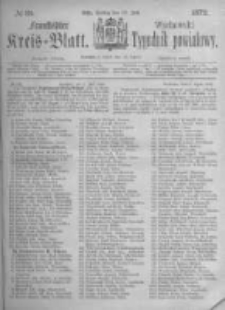 Fraust&auml;dter Kreisblatt. 1872.07.12 Nr28