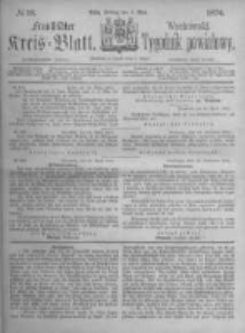 Fraust&auml;dter Kreisblatt. 1874.05.01 Nr18