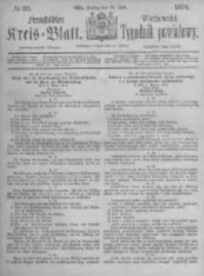 Fraust&auml;dter Kreisblatt. 1874.07.24 Nr30