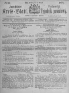 Fraust&auml;dter Kreisblatt. 1874.08.07 Nr32