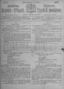 Fraust&auml;dter Kreisblatt. 1875.01.15 Nr3