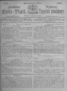 Fraust&auml;dter Kreisblatt. 1875.02.05 Nr6