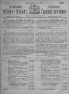 Fraust&auml;dter Kreisblatt. 1875.03.12 Nr11