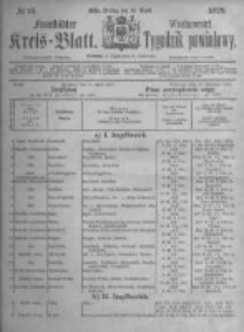 Fraustädter Kreisblatt. 1875.04.16 Nr16