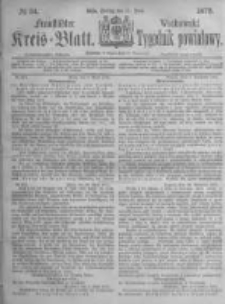 Fraust&auml;dter Kreisblatt. 1875.06.11 Nr24
