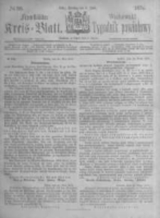 Fraust&auml;dter Kreisblatt. 1875.07.09 Nr28