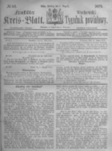Fraust&auml;dter Kreisblatt. 1875.08.06 Nr32