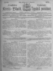 Fraustädter Kreisblatt. 1875.09.17 Nr38