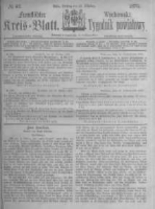 Fraust&auml;dter Kreisblatt. 1875.10.15 Nr42