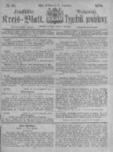 Fraust&auml;dter Kreisblatt. 1875.12.31 Nr53
