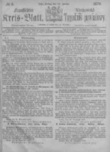 Fraust&auml;dter Kreisblatt. 1876.01.14 Nr2
