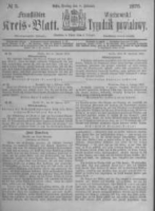 Fraust&auml;dter Kreisblatt. 1876.02.04 Nr5