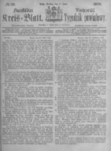 Fraust&auml;dter Kreisblatt. 1876.06.02 Nr22