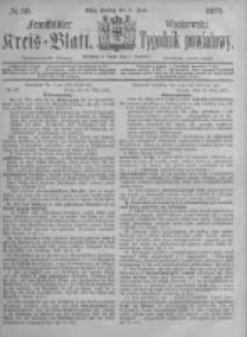 Fraustädter Kreisblatt. 1876.06.09 Nr23