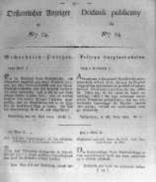 Oeffentlicher Anzeiger zum Amtsblatt No.24. der Königl. Preuss. Regierung zu Bromberg. 1824