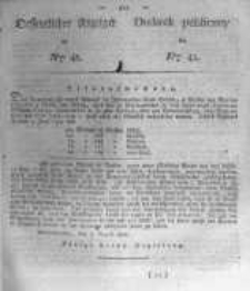 Oeffentlicher Anzeiger zum Amtsblatt No.43. der K&ouml;nigl. Preuss. Regierung zu Bromberg. 1824