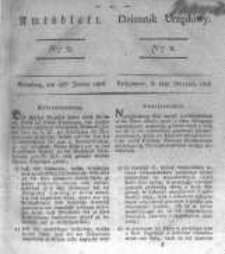 Amtsblatt der K&ouml;niglichen Preussischen Regierung zu Bromberg. 1826.01.13 No.2