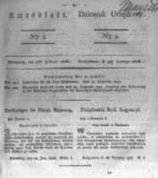 Amtsblatt der K&ouml;niglichen Preussischen Regierung zu Bromberg. 1826.02.03 No.5