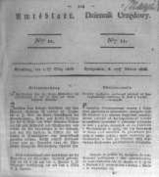 Amtsblatt der K&ouml;niglichen Preussischen Regierung zu Bromberg. 1826.03.17 No.11