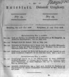 Amtsblatt der K&ouml;niglichen Preussischen Regierung zu Bromberg. 1826.05.12 No.19