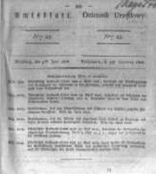 Amtsblatt der K&ouml;niglichen Preussischen Regierung zu Bromberg. 1826.06.09 No.23