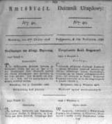 Amtsblatt der K&ouml;niglichen Preussischen Regierung zu Bromberg. 1826.10.06 No.40