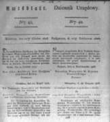 Amtsblatt der K&ouml;niglichen Preussischen Regierung zu Bromberg. 1826.10.20 No.42