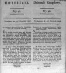 Amtsblatt der K&ouml;niglichen Preussischen Regierung zu Bromberg. 1826.12.01 No.48