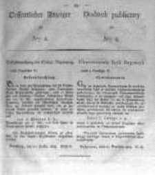 Oeffentlicher Anzeiger zum Amtsblatt No.2. der Königl. Preuss. Regierung zu Bromberg. 1826