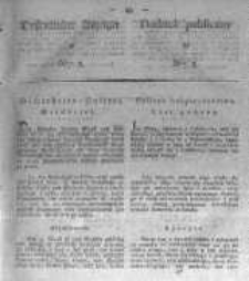 Oeffentlicher Anzeiger zum Amtsblatt No.3. der K&ouml;nigl. Preuss. Regierung zu Bromberg. 1826
