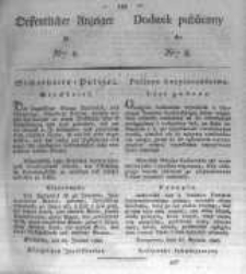 Oeffentlicher Anzeiger zum Amtsblatt No.8. der K&ouml;nigl. Preuss. Regierung zu Bromberg. 1826